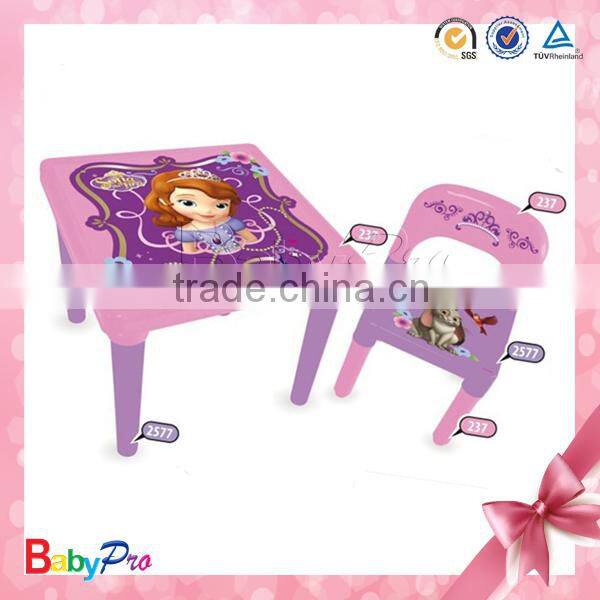 2015 Hot Sale Promotional Kids Plastic Folding Table And Chair Children Table And Chair