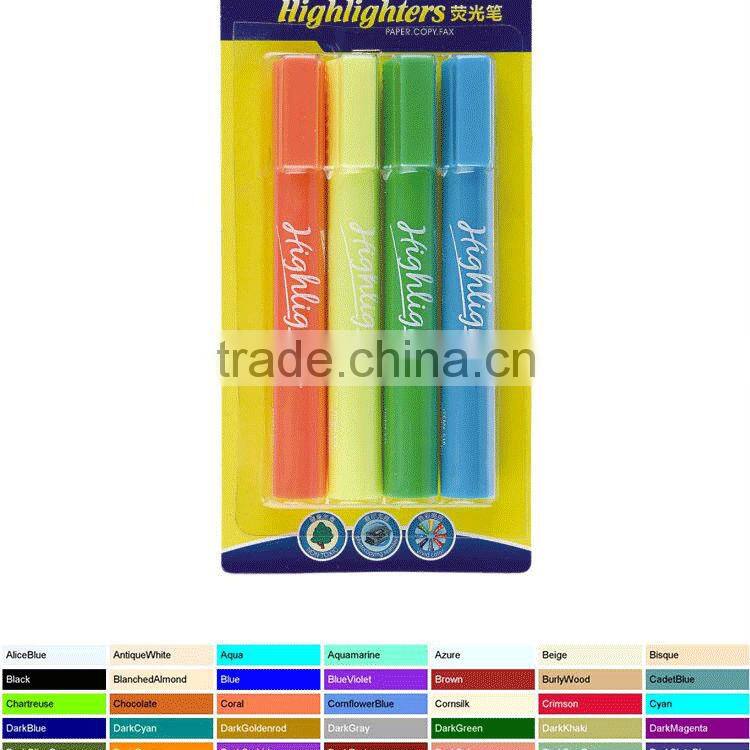 Chisel nib highlighter marker pen item 516