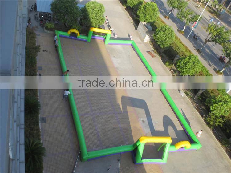Outdoor Inflatable Football/Soccer Field, Inflatable Football Pitch, Inflatable Football Arena For Sale