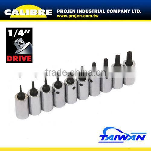 CALIBRE 7pc 3/8"Dr Hex Socket Bit Set