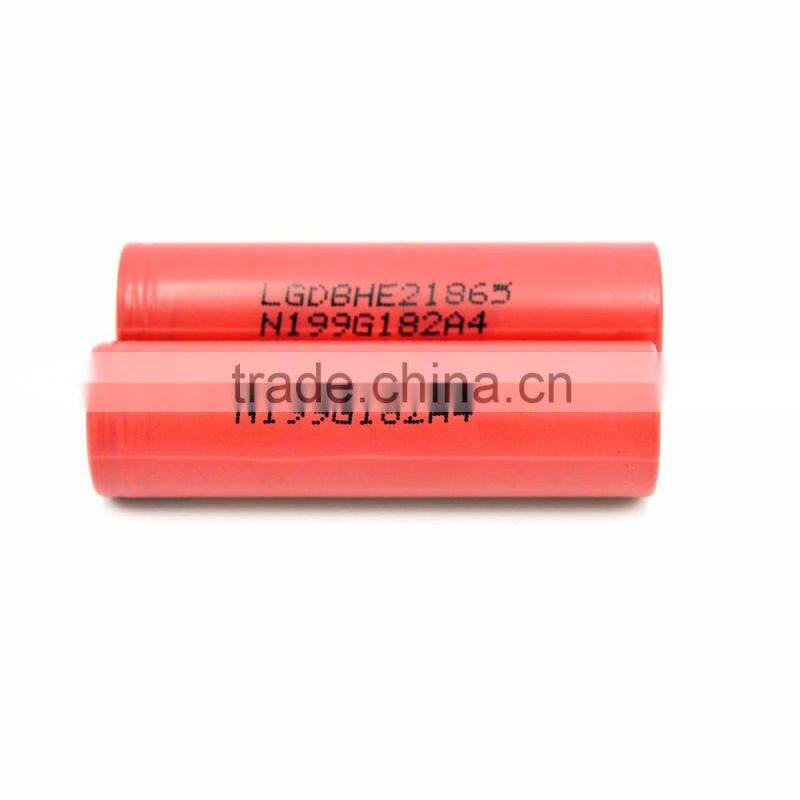Best price!! LG18650HE2 2500mAh 3.7V 20A E-Cig li-ion battery VS LG HE4 2500mAh 20A 3.7V rechargeable battery use for vape mod