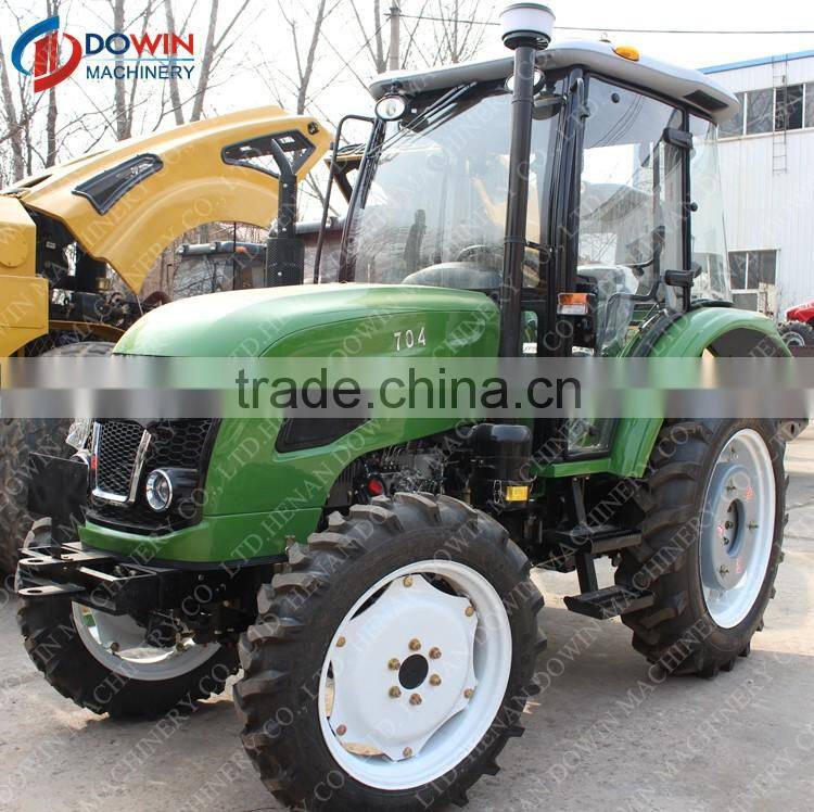 DEUTZ Engine 70hp 4 wheeled farm tractor for sale