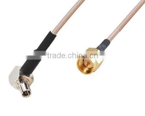 SMA male to TS9 male coaxial connector for RG178,RG316