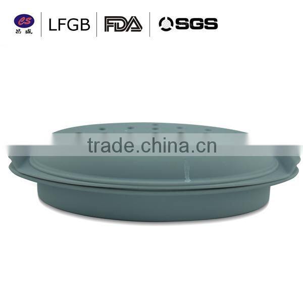 hot sale! popular and durable professional customized silicone folding lunch box