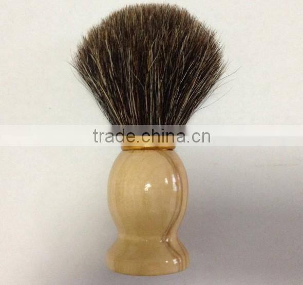 Horse Hair Horse Tail Hair Men's Shaving Brush Wood Handle Face Brush