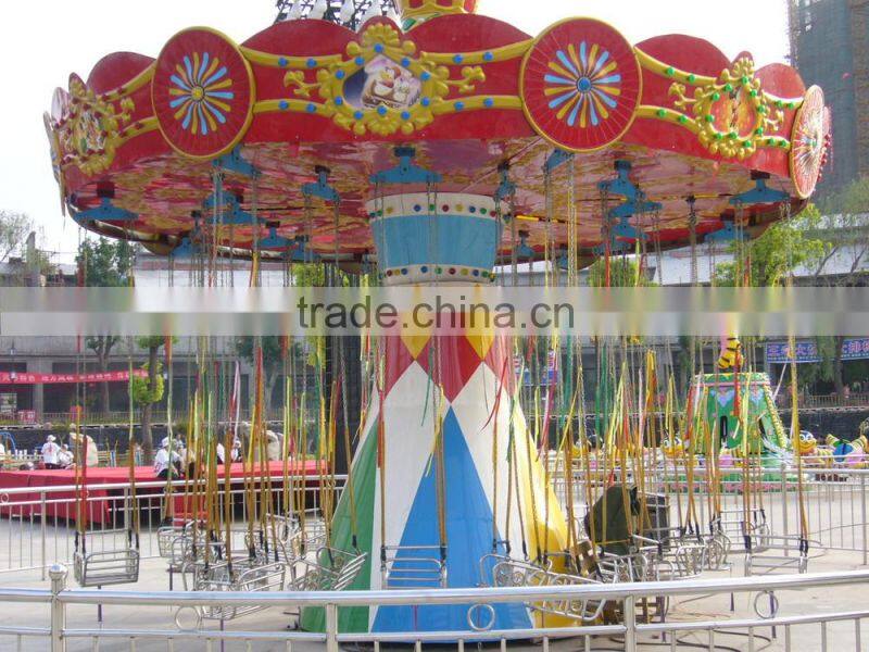 Adult entertainment flying chair for amusement park