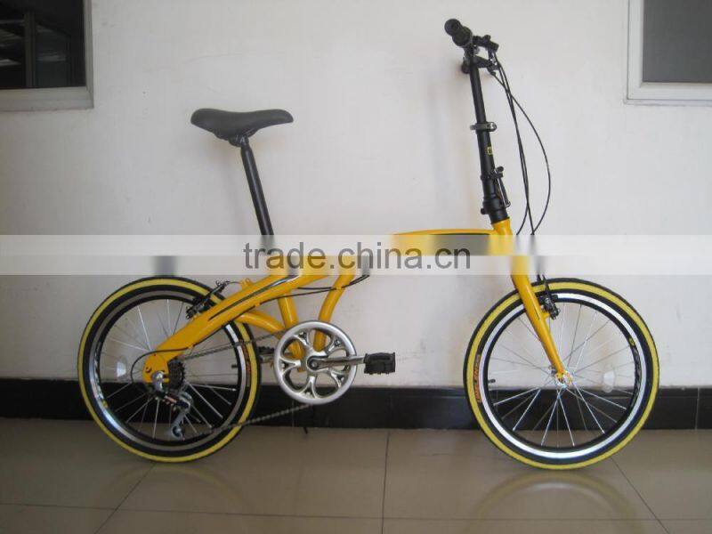 20 inch 7 Speed Steel Folding Bike