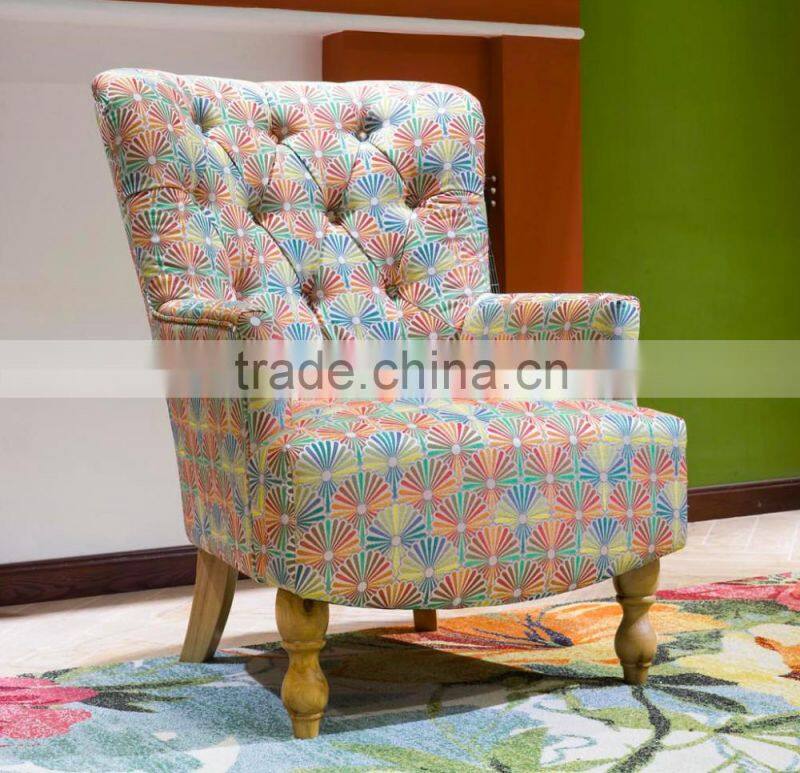 China manufacture wholesales classcial single seat sofa