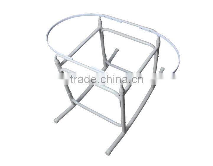 basket stand metal rocking stand metal stand for baby moses basket two side rocking