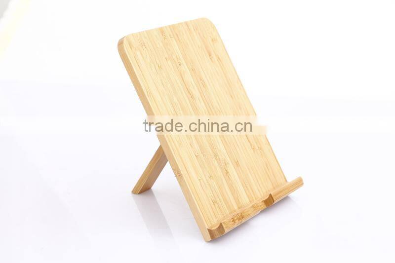 2014 adjustable folding bamboo book stand for magazine, recipe