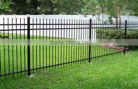 elegant iron fence design(direct factory)