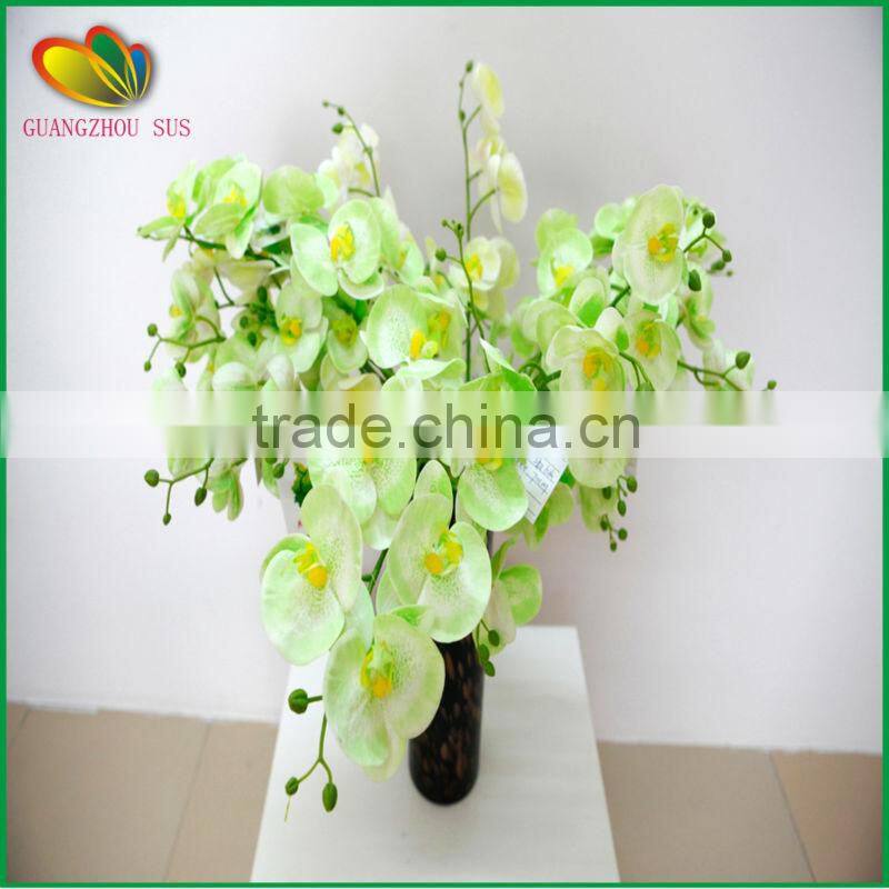 wholesale high quality artificial orchid flowers fake orchid flowers PU orchid flowers for home decoration