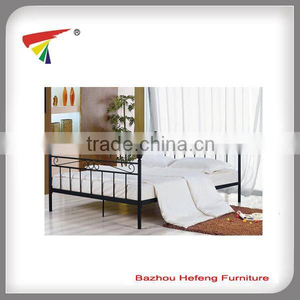 European style metal double bed frame