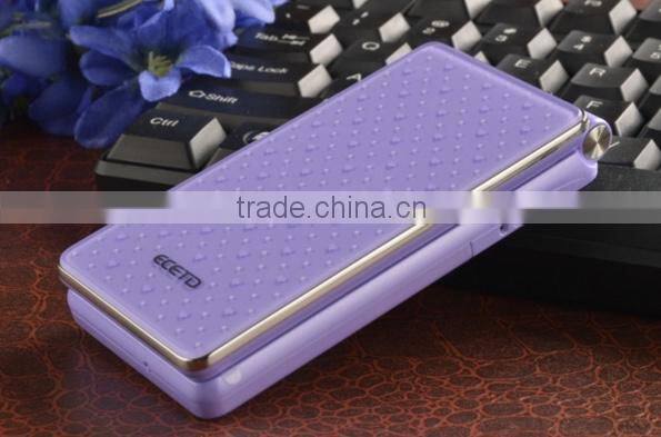 163-Flip Cellphone Elderly Phone Lady Woman Use Flip Mobile Phone Dual Sim With Flash Lighting For Alarming