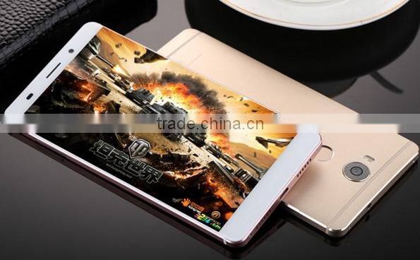 144-Fashion 5.5Inch Luxury Metal Shell 6.8mm Thin Fingerprint Smartphone 4GB+32gb 16MP+8MP 2.0Ghz Dual Sim 4G Smartphone
