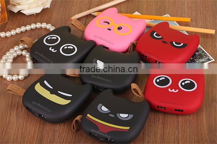 Dual usb power bank 2.4a power banks promotional power bank