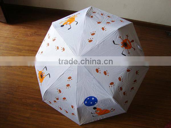 3 Fold Custom Print Umbrellas, All Kinds Printing Umbrellas