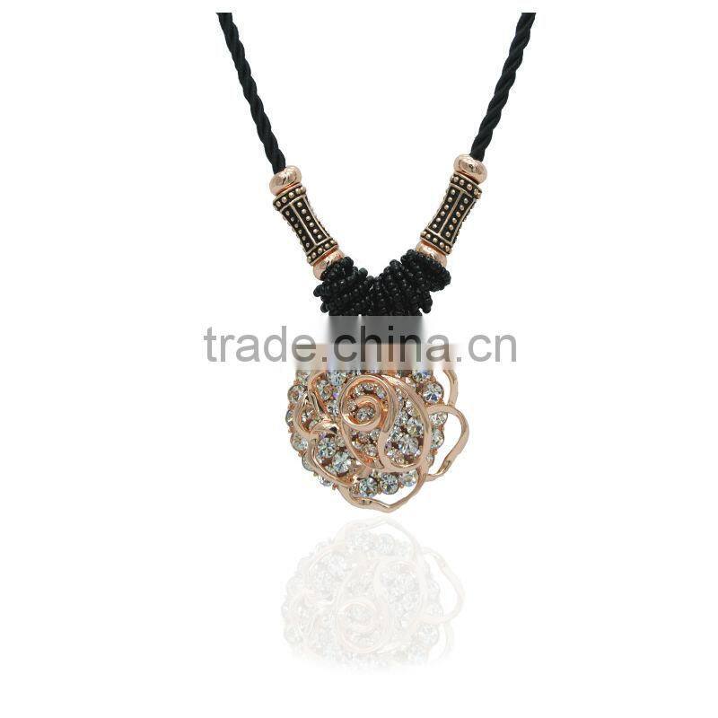 new design crystal pendant & naruto necklace LN049
