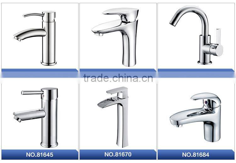 Single Handle Stainless steel Hot cold water Basin Mixer