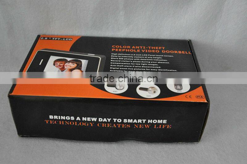 Hot sell wholesale electronic equipment excellent detector digital peephole door peephole with motion sensor