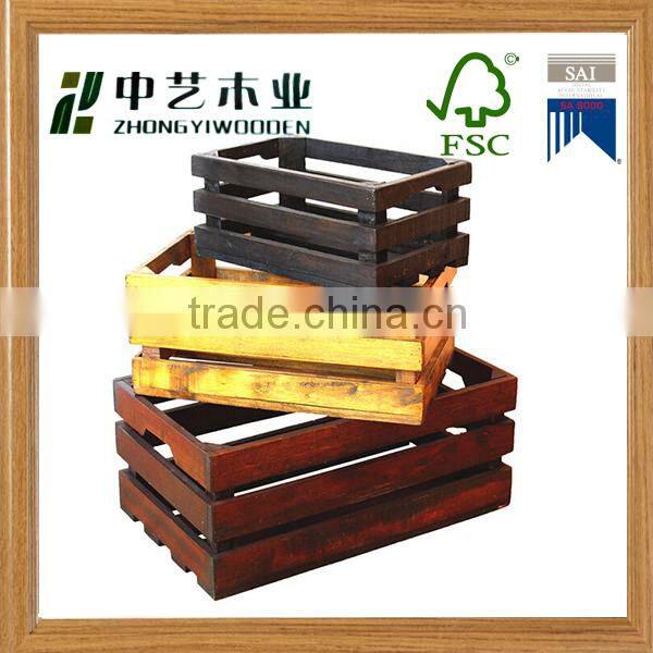 cheap used wooden wine crates wholesale wooden wine rack carved wooden wine crate for sale