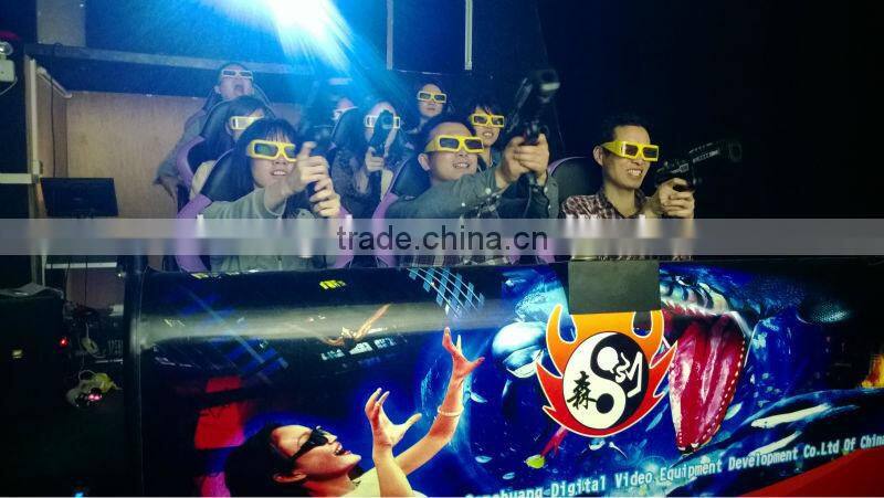 2014 latest 6dof motion seats for 5d /6d/7d cinema system