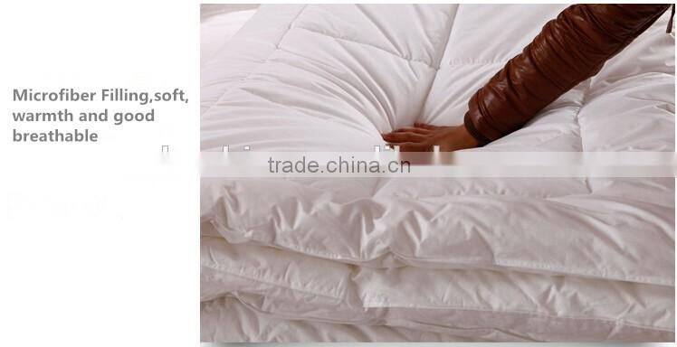 100% Polyester Microfiber Filling Custom King Bed Hotel Quality Duvets