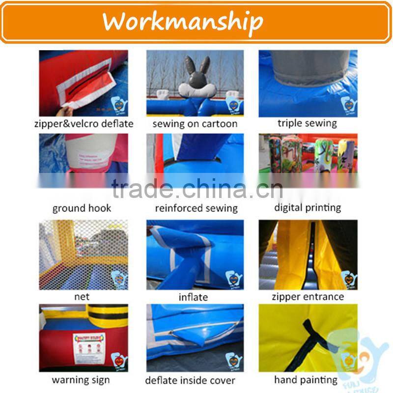 large inflatable pool slide with climbing wall for sale