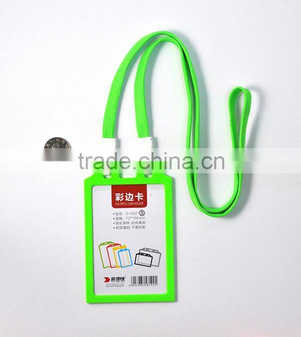 Fashion cute id badge holder lanyard