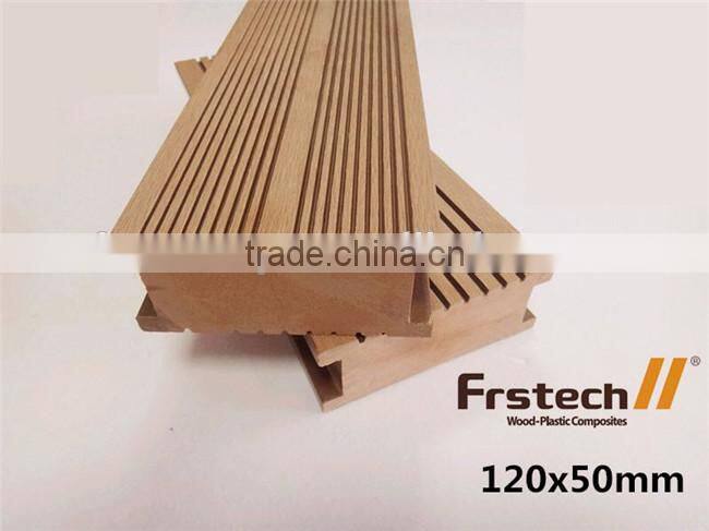 Ecological Wpc Composite Decking Engineered Flooring,Crack-resistant Outdoor Use Wpc Deck