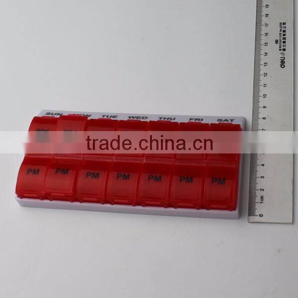 Custom Weekly Pill Case for sale detachable design