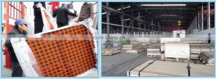 Aluminum Perforated hexagon hole plate panel for decoration