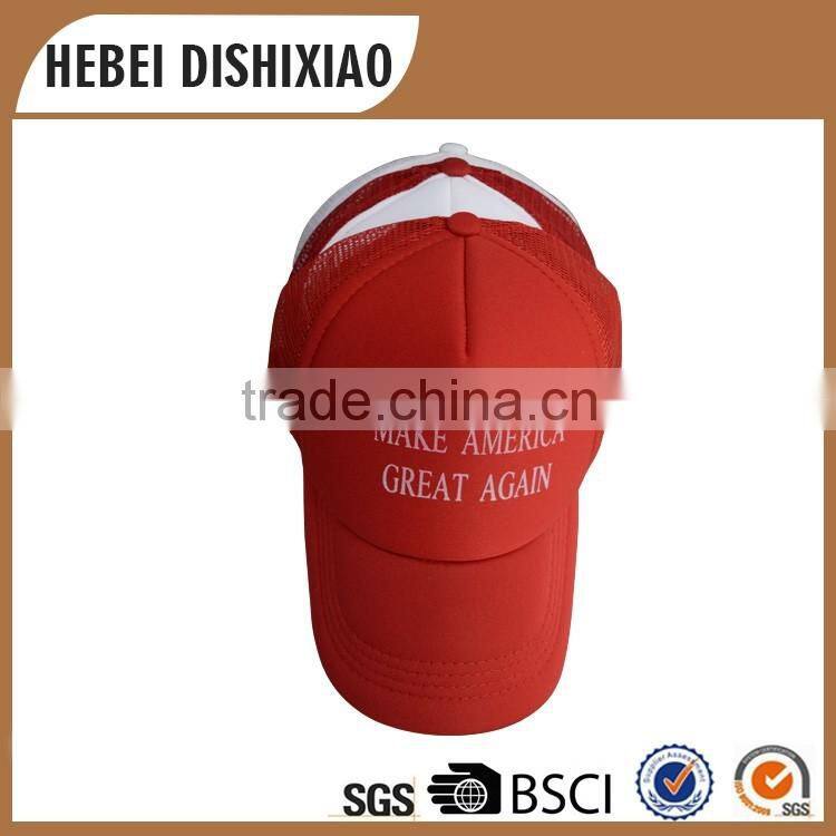 sports mesh baseball caps Printed mesh caps 5 panel mesh cap