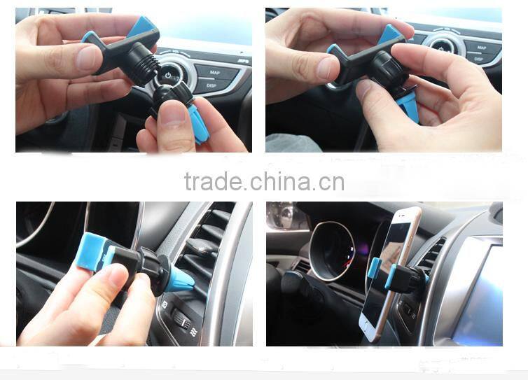 New Arrival Luxury Rotation Air Car Vent Mobile Phone Holder For Apple iPhone 6