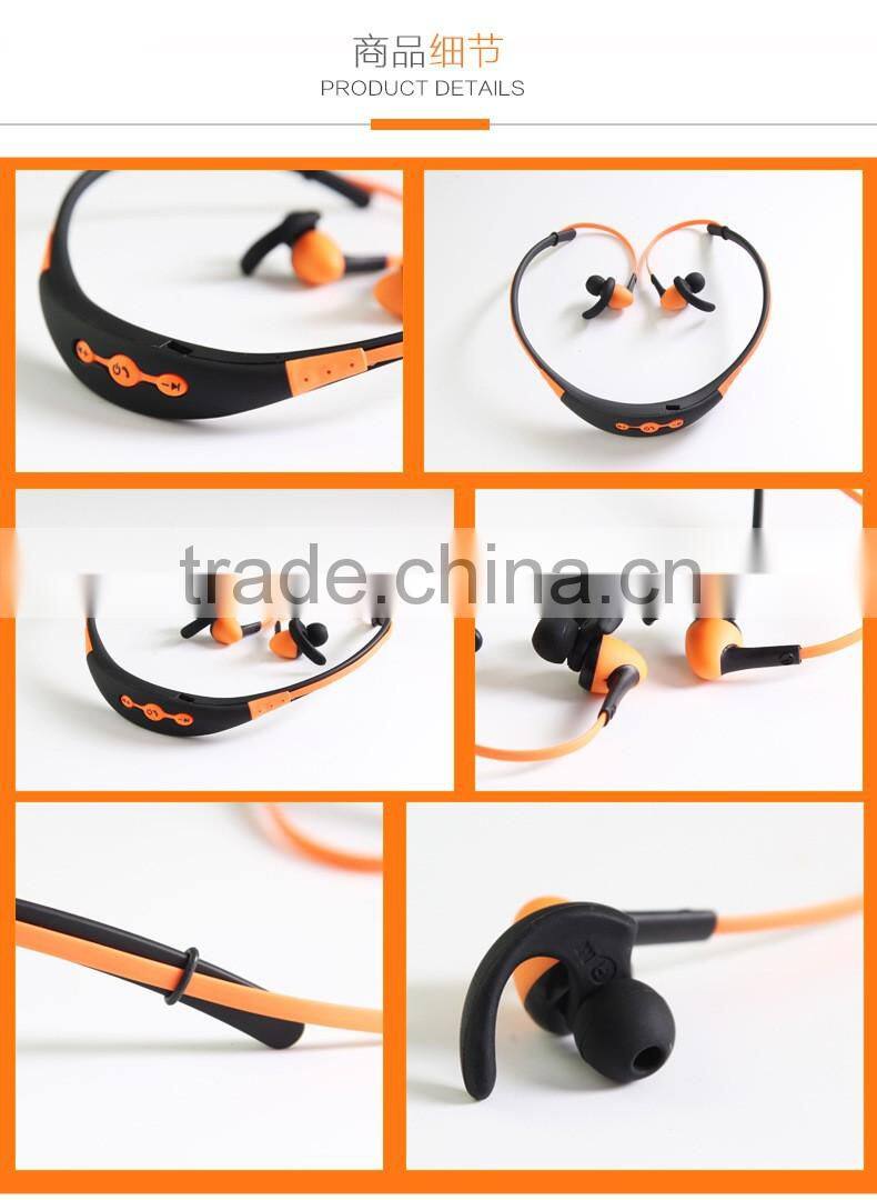 Super Bass Handsfree Sport Wireless Bluetooth Headset Earphone Headphone Microphone