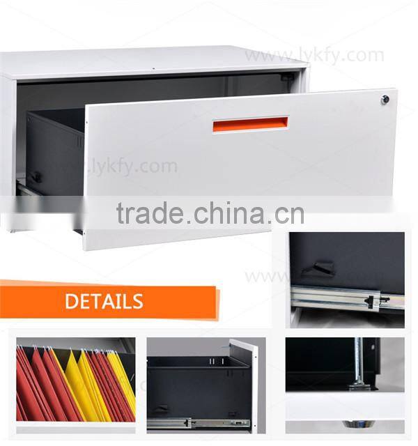 sell 1 drawer slimline high cost performance thick steel Cambodia pencil tray powder painted room saving filing cabinet