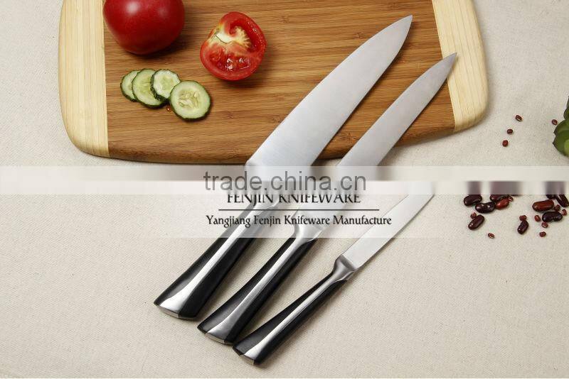5pcs Stainelss Steel Handle Trustworthy Kitchen Knife Wholesale