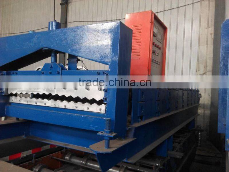 new design corrugated sheet metal roof making machine