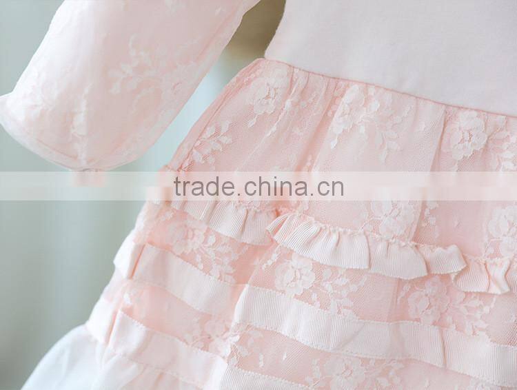 Hand Made Flower Ball Gown Baby Girl Birthday Party Christmas Dresses Children Girl Party Dresses Flower Girl