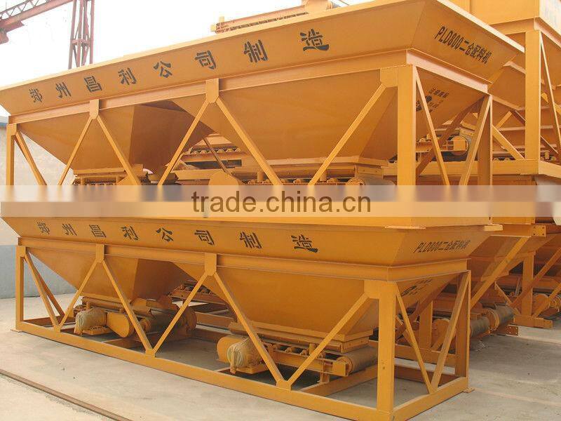 Best Price!!!High efficiency concrete batching machine PLD800,electric control PLD800 concrete batching machine with CE/ISO cert