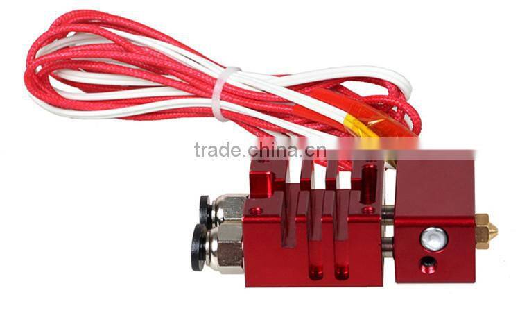 3D Printer ABS Filament Extruder For 3D Printing Parts E3D Cyclops 2 In 1 Out Hotend Extruder Machine