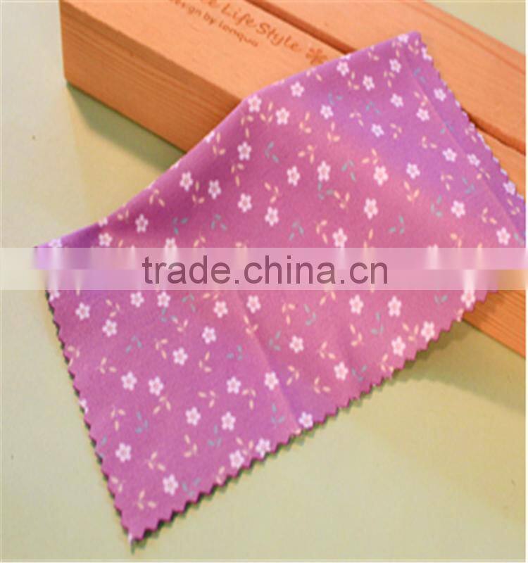 Simple Microfiber Cloth for Glass,Keychain Microfiber Cleaning Cloth