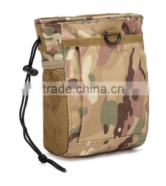 Outdoor Nylon Waterproof Molle Military Recycle Collection Pouch Carrying Bag