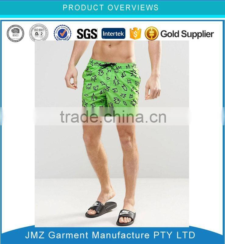 Digital print flower swimwear custom your own design board shorts
