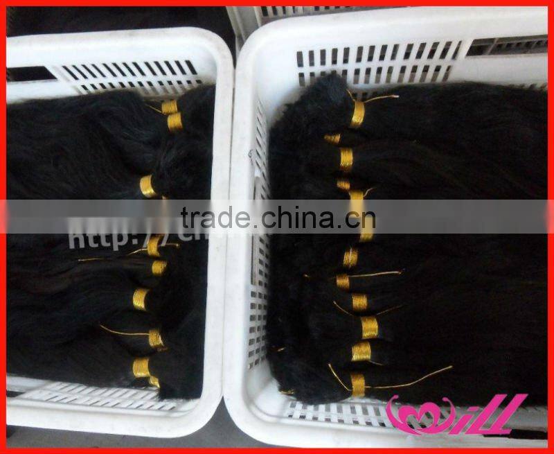Top Quality Straight Indian Human Hair Braid Remy Hair Extenson