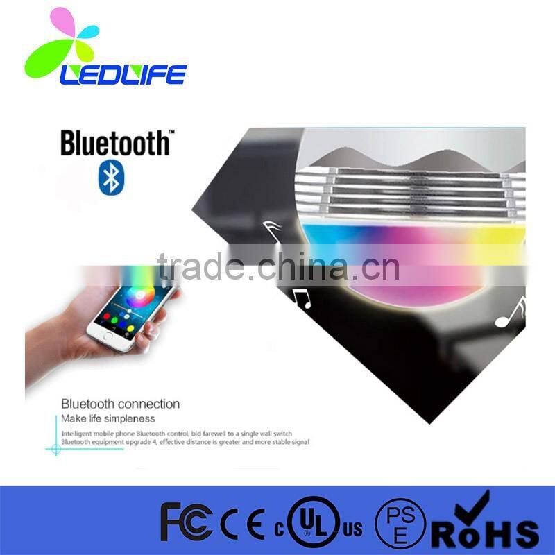 Bluetooth Musical Wifi Controlled Led Color Smart Light Bulb 5w E27 Rgbw Musical LED Bulb Smart Led Bulbs