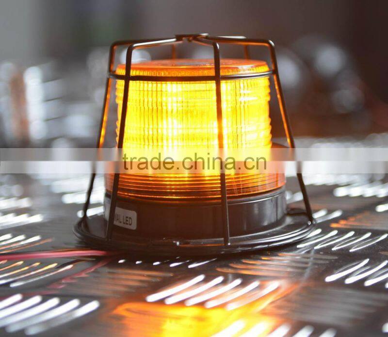 Forklift Warning Light,Warning Beacon,Beacon Light,Xenon Strobe Flash Beacon(SR-BL-602C-CP,W Cage Protector, M Tube)12-110V
