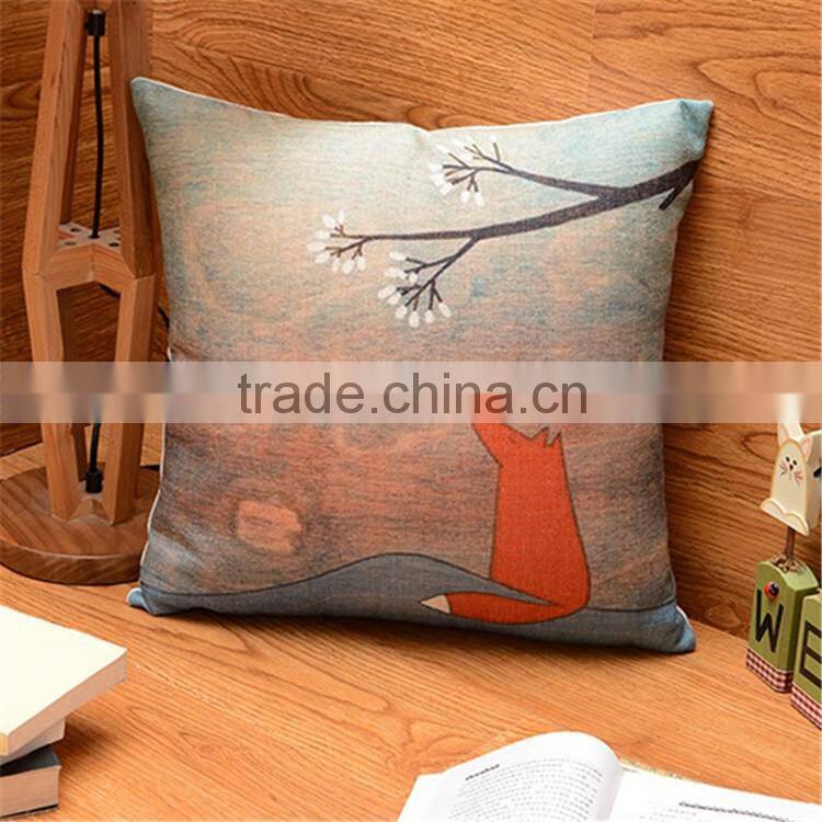 Printed Decorative Throw Pillow Covers Seat Cushion cover