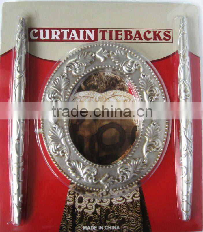 elegent heavy resin curtain tiebacks,delux