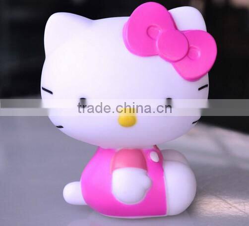 Soft Plastic animated christmas animal shaped led lights